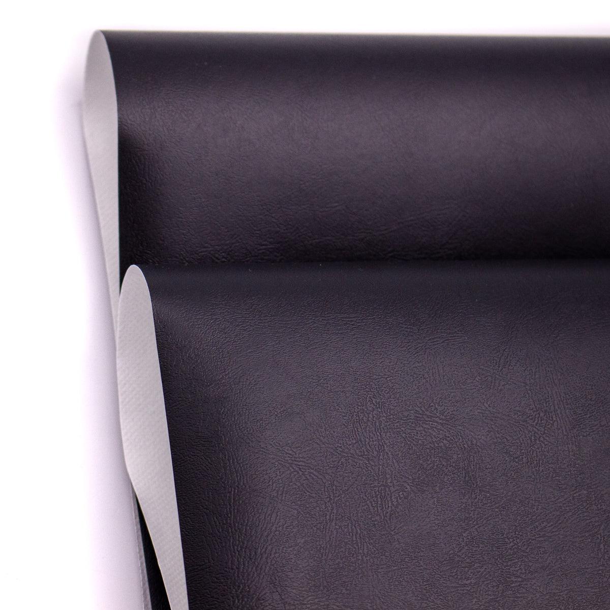 Black washable paper fabric 100x100cm PAF-25