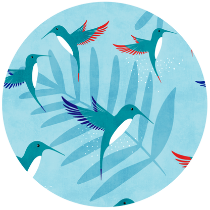 Pencil Case Small Hummingbird