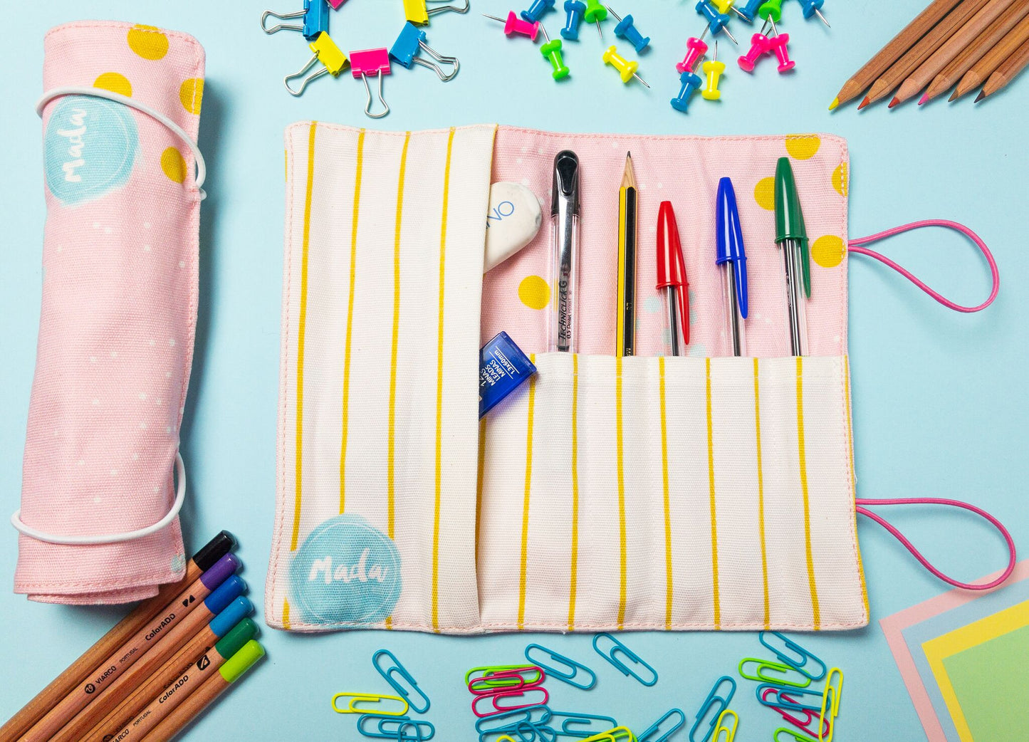 Pencil Case Small Sweet Dots