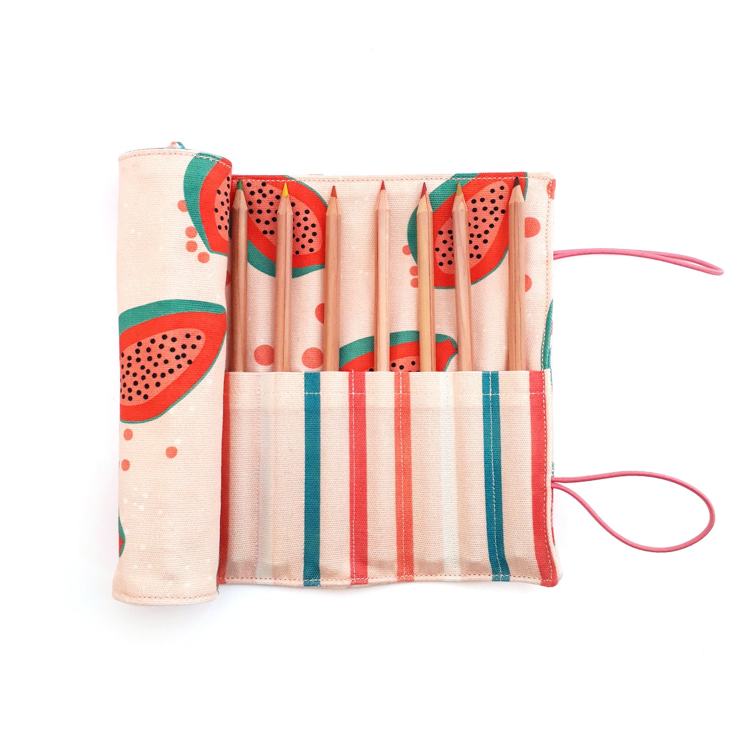 Pencil Case Long Papaya