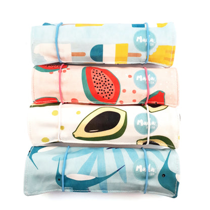 Pencil Case Long Papaya