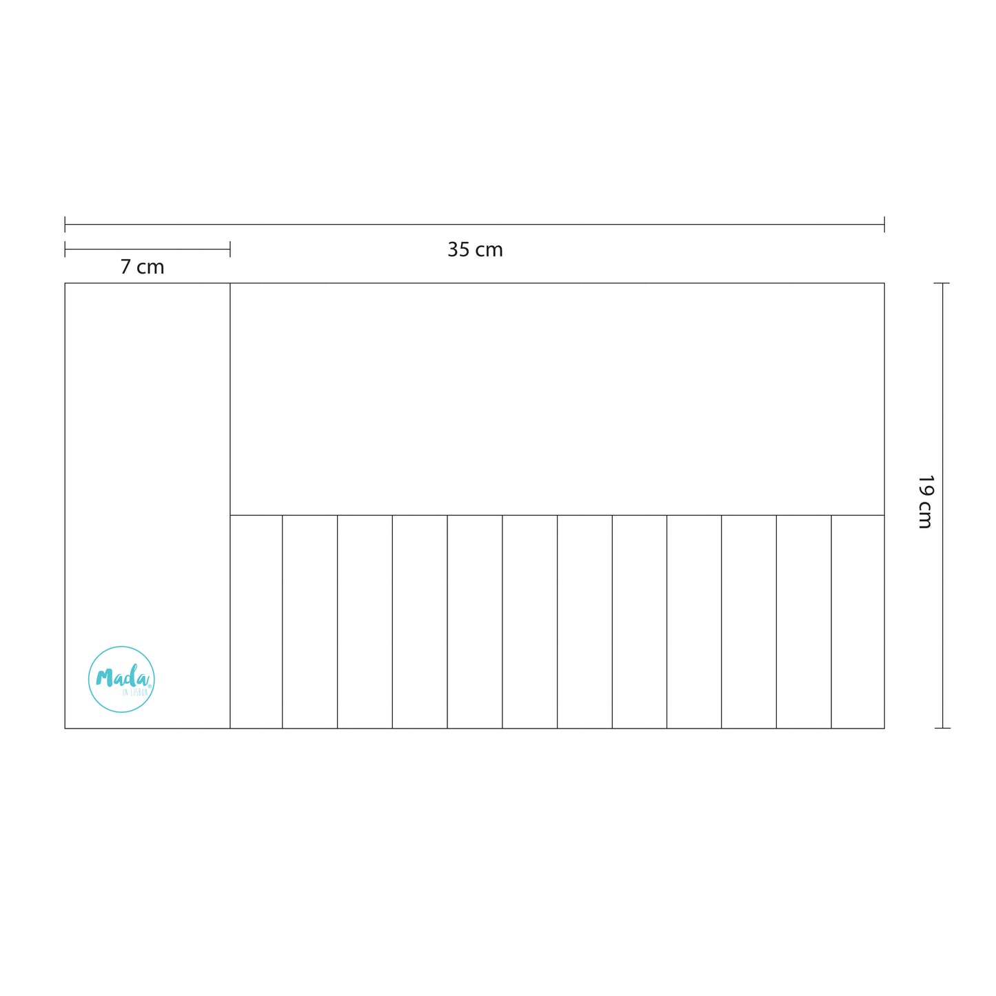 Izamal Long Pencil Case