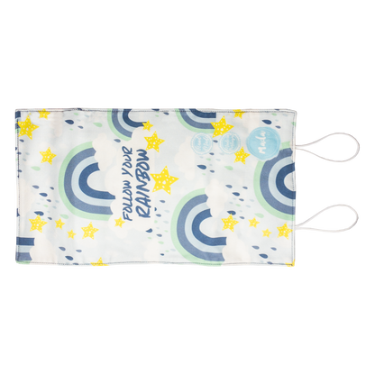 Blue Rainbow Long Pencil Case