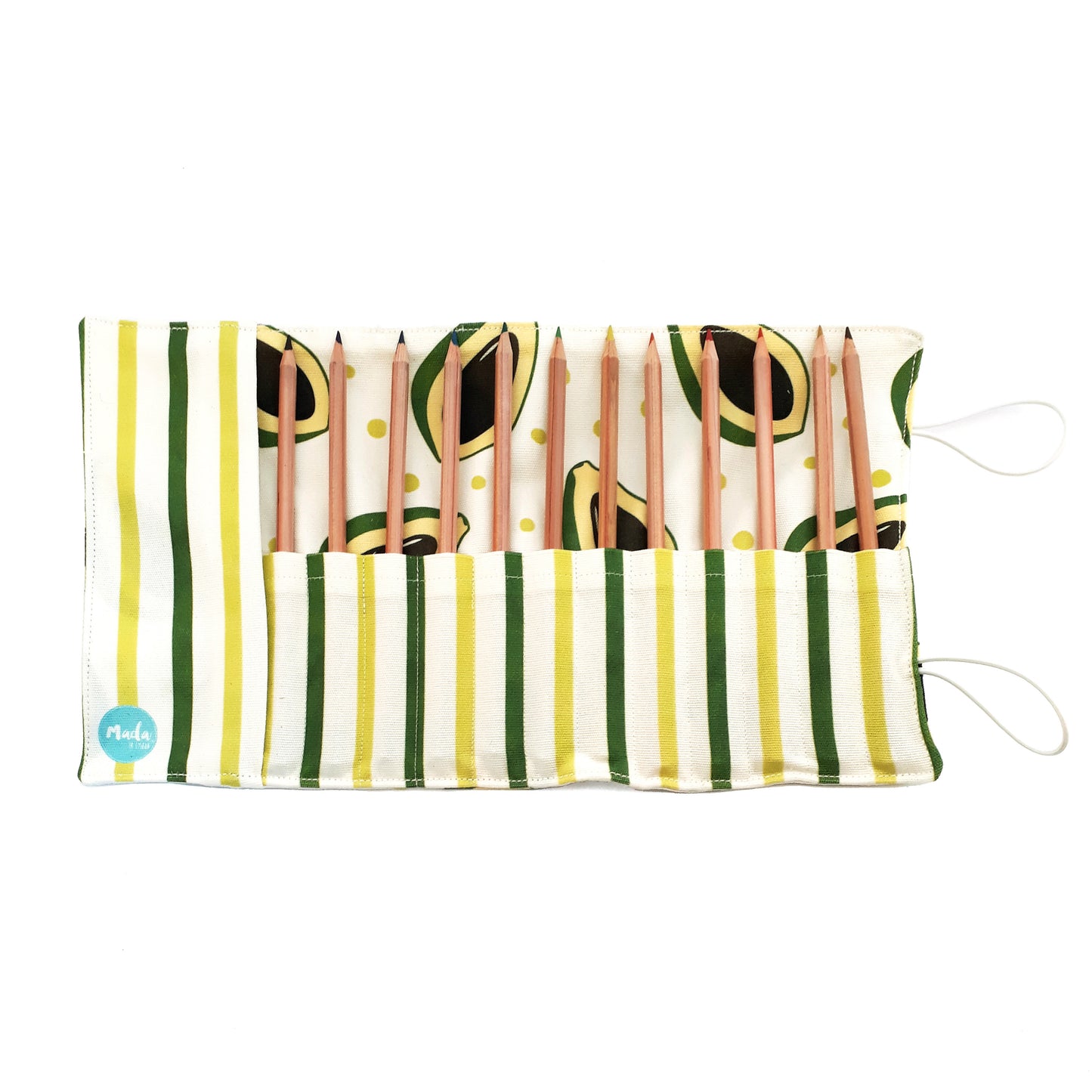 Pencil Case Long Avocado