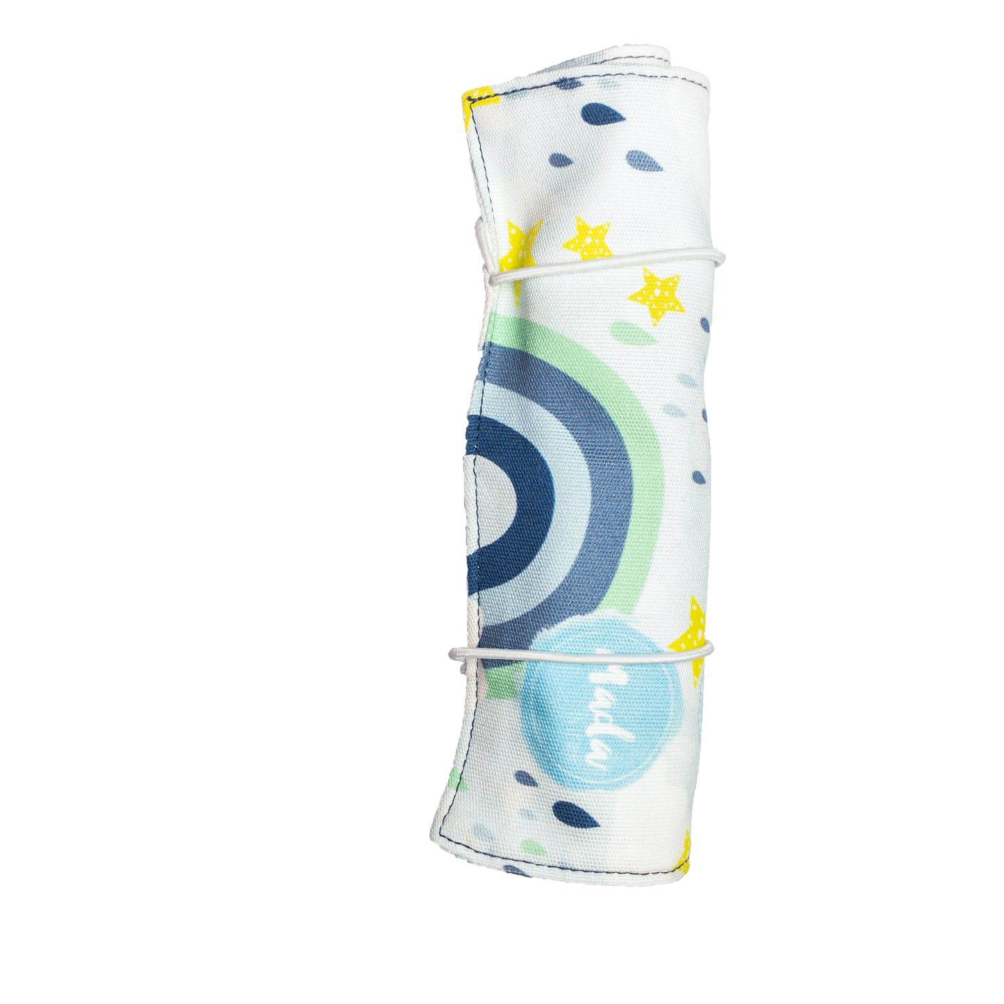 Blue Rainbow Long Pencil Case