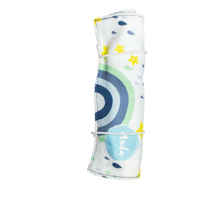 Blue Rainbow Long Pencil Case